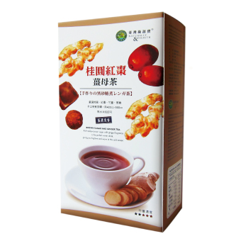 桂圓紅棗薑母茶(盒)