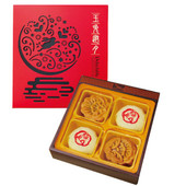 M11綜合綠豆椪月餅單層禮盒